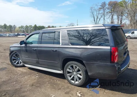 2015 Chevrolet Suburban 1500 Ltz из США, поврежденный, VIN 1GNSKKKC9FR120638